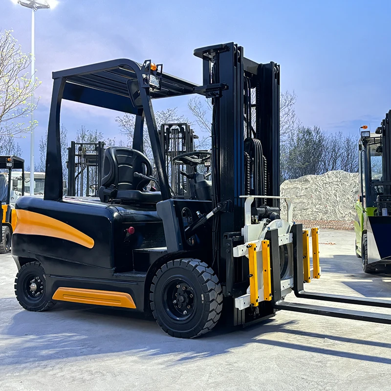 1.5 Ton 2.5 Ton 3 Ton Lithium Battery Electric Forklift Outdoor Covered Yard Goods Loading Unloading Balance Forklift Truck