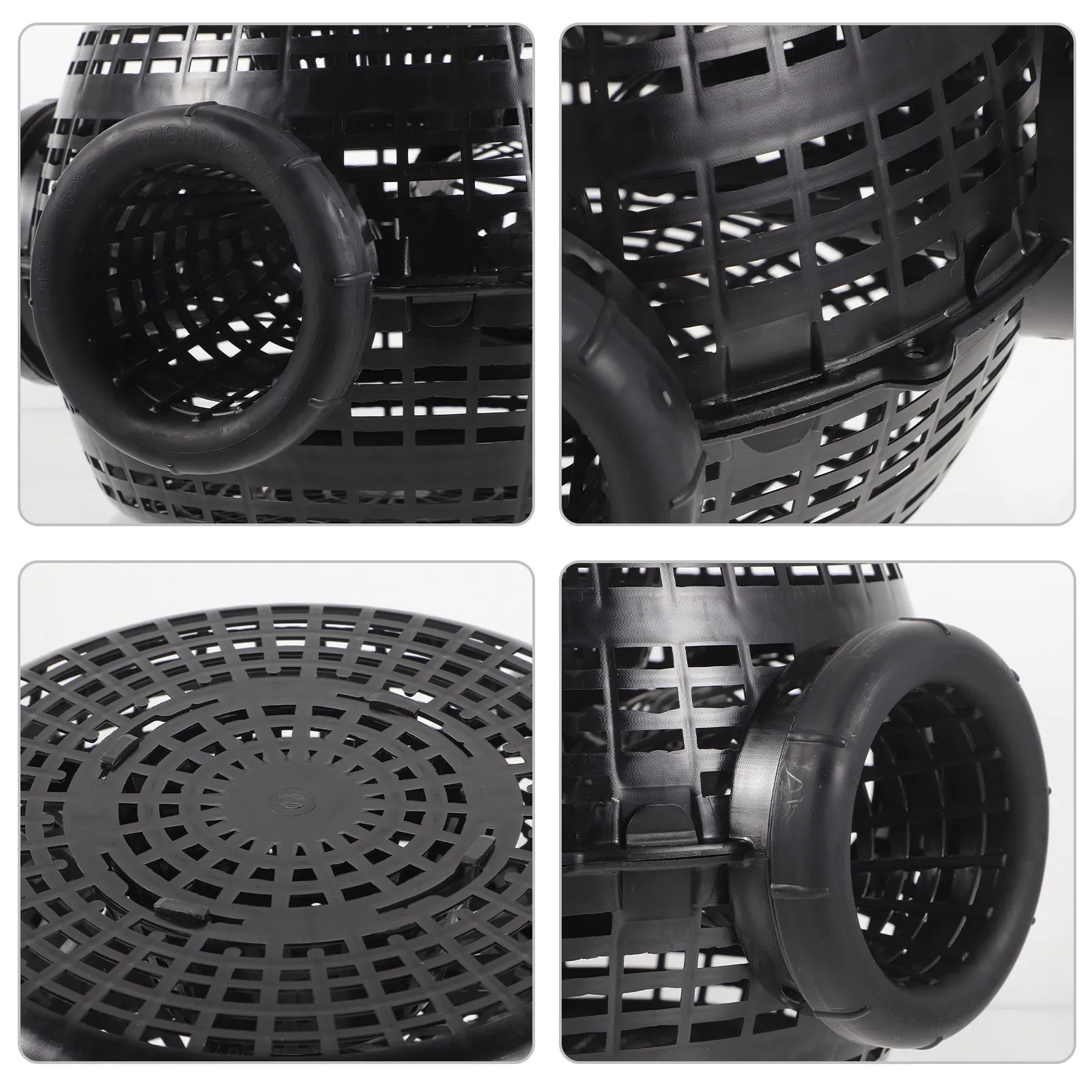 Professional Fishing Trap Durable Plastic Portable Crab Crawfish Lobster Catching Trap Net for Saltwater Freshwater