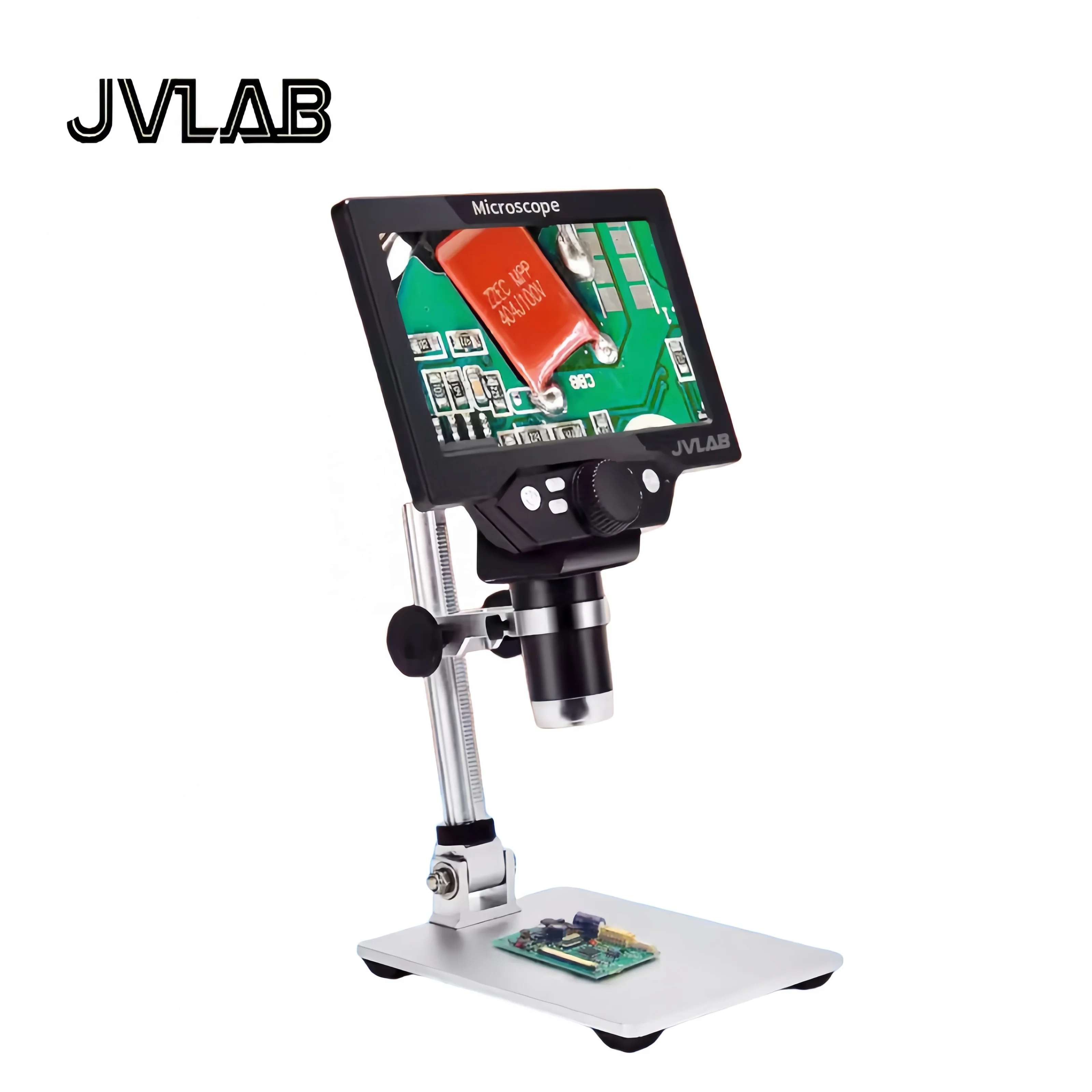 7 Inch High Definition 1200X Industrial Digital Microscope LCD/Digital Electron Type