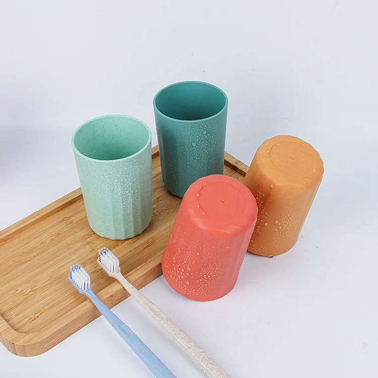 Wheat Straw Toothbrush Cup