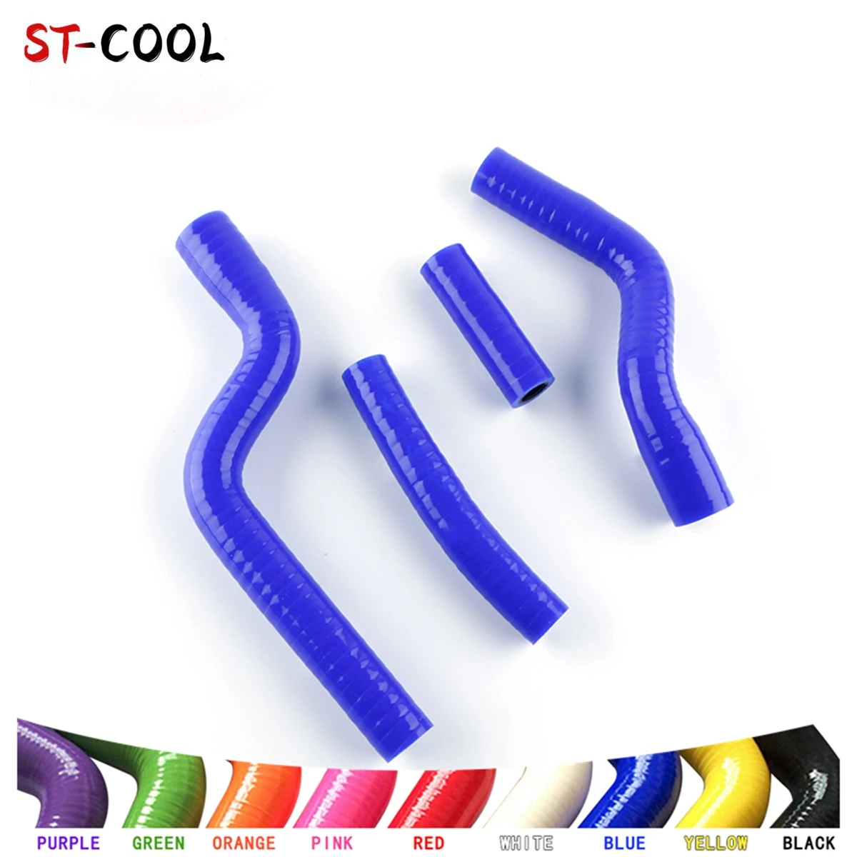 

For 2007-2009 Yamaha YZF250 YZ250F YZ 250 F 2008 Silicone Radiator Hoses Kit Tubes Piping 4Pcs 10 Colors