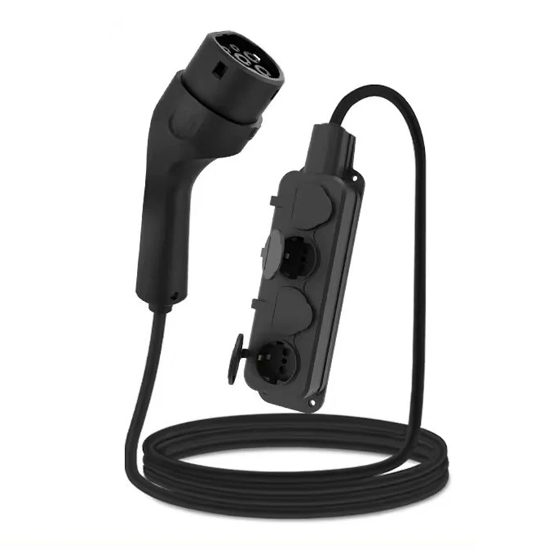 MOBIDEA EV Type 2 Ontladingskabel 16A 4KW 5m Draagbare Buiten Noodstroomvoorziening IP55 Waterdicht V2L EV Ontlader voor BYD Tesla - afbeelding 2