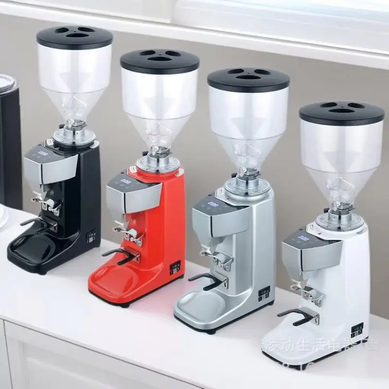 Household Coffee Grinder Titanium 64mm Burr Coffee Bean Grinder Single Dosing High-capacity Coffee Grinder