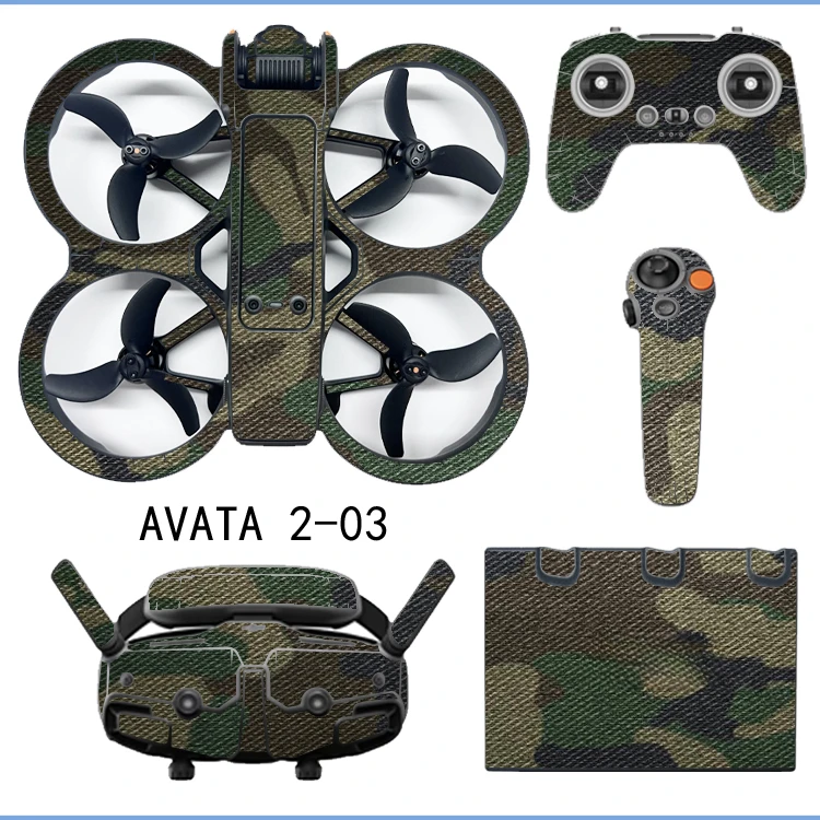 Suitable for big-jiang AVATA 2 drone sticker, special D-JI film, gog-les3 glass-es protective film