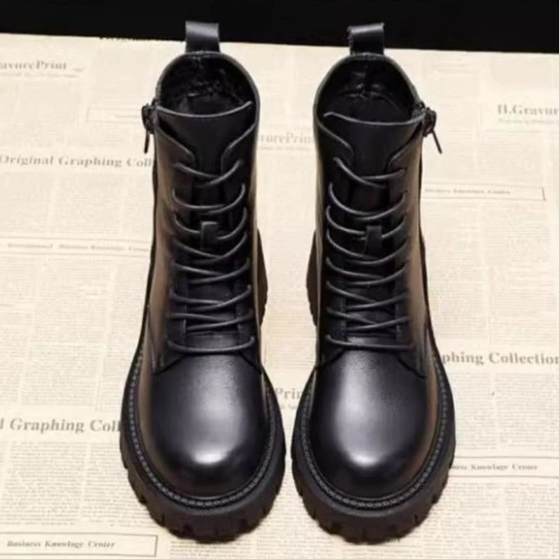 

Ботильоны на шнуровке, весенне-осенние женские ботильоны, массивные армейские байкерские женские короткие туфли по акции, дизайнерские роскошные горячие ботинки