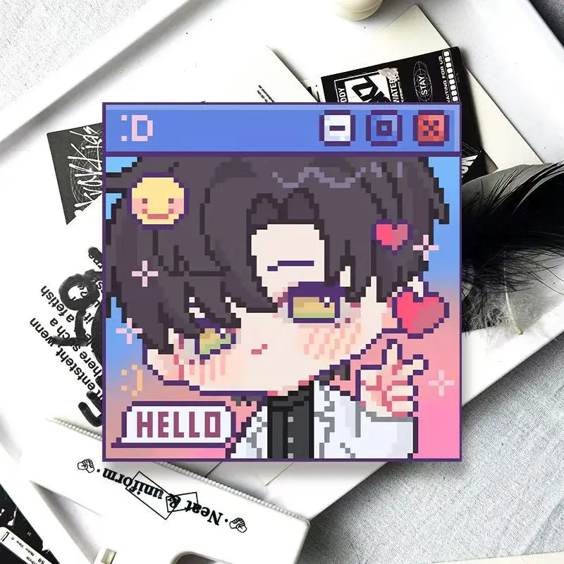 2025 New Love and Deep Space Game New Fan style Small Card A gift for my friend