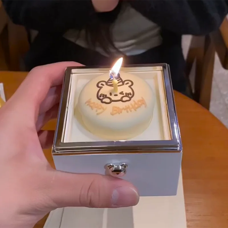 

Портативная коробка для колец, креативные коробки для обручальных колец, вращающийся дисплей, органайзер для ювелирных изделий, коробка для хранения ожерелий, дисплей, подарок любовнику