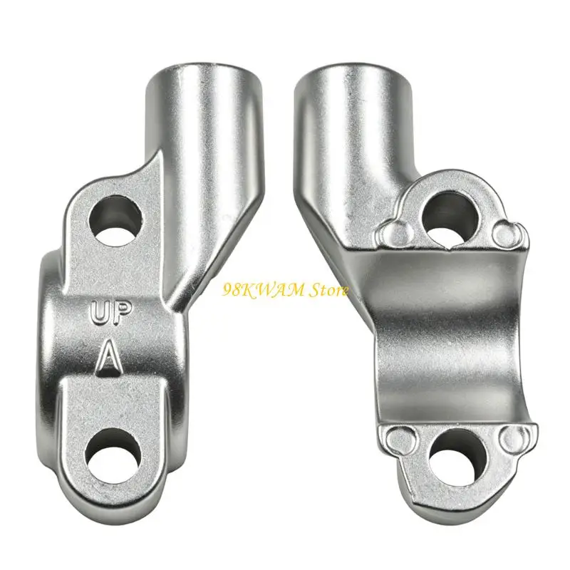 Motorcycle Mirror Mount Half Cover with 22 Mm Fit Bar Mounting for Repair Use 68UF