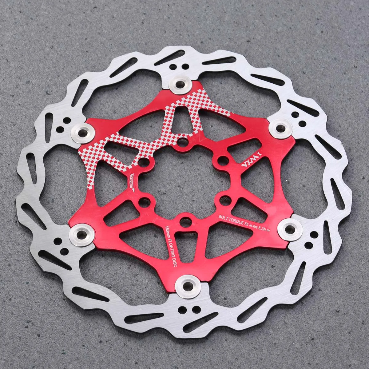 

180 Mm Outdoor Bike Disc Brake Rotor Brakes Discs Pads Simple Mountain for Bicycle