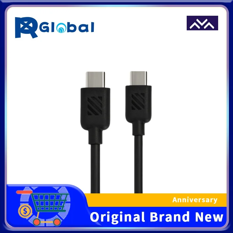 Transferência de dados de cabo USB-C tudo-em-um TCL RayNeo, transferência de áudio e vídeo, carregamento, original
