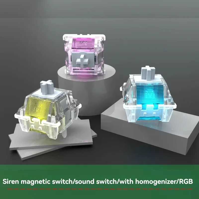 

Everglide Transparent Switches Wukong Magnetic Switch/Sea Demon/Skyline V3 32g 38g 40g 50g Trigger Game Office Keyboard Switch