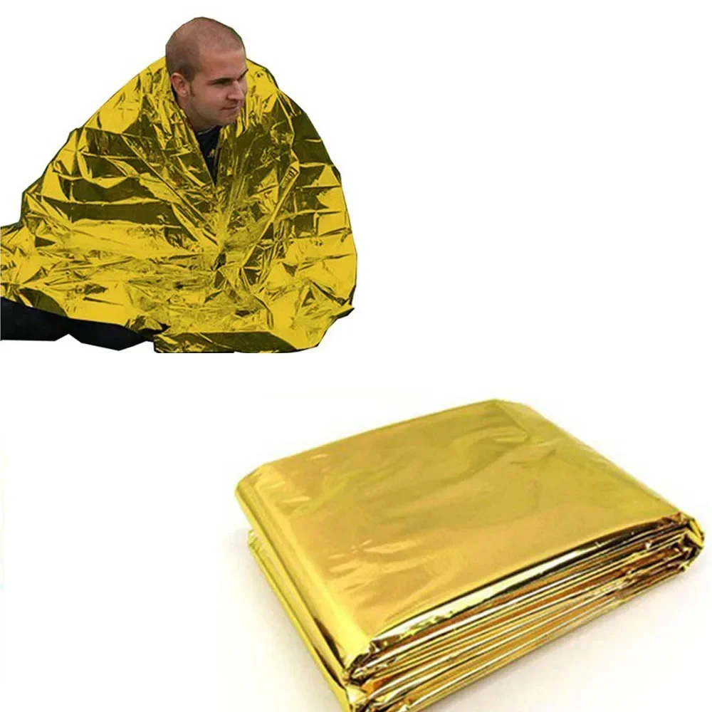Heiße Outdoor wasserdichte Notfall Tasche Isolierung Katastrophe sos Hilfe lebens rettende Überleben Rettung Isolierung Decke Wanderung 210*140cm