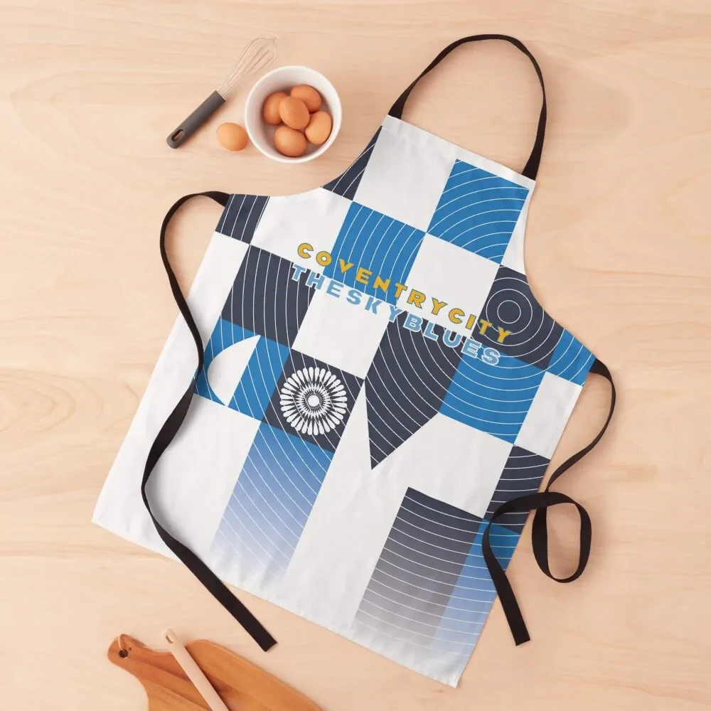 Coventry City - The Sky Blues Apron Kitchen Apras Man Kitchen For Man Professional Barber Apron