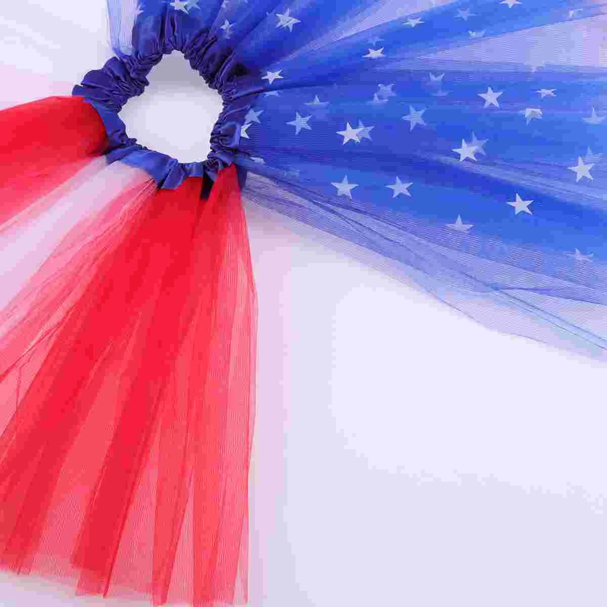 Kids Tutu Skirt American Flag Tutu for Fourth of July Independence Day