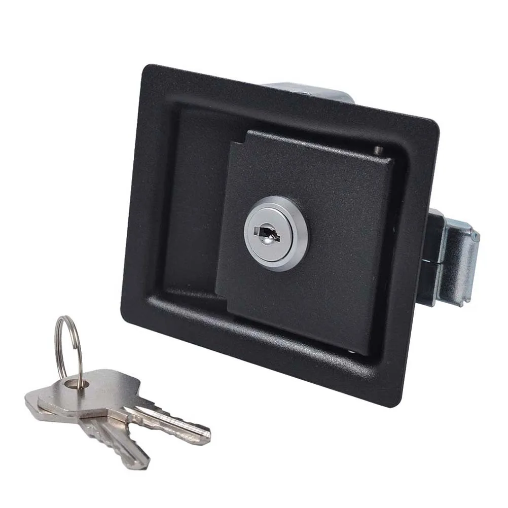 

Heavy Duty Solid Paddle Lock Carbon Steel Zinc Alloy Weather Resistant Trailer Toolbox Rv Accessories Trailer Locks