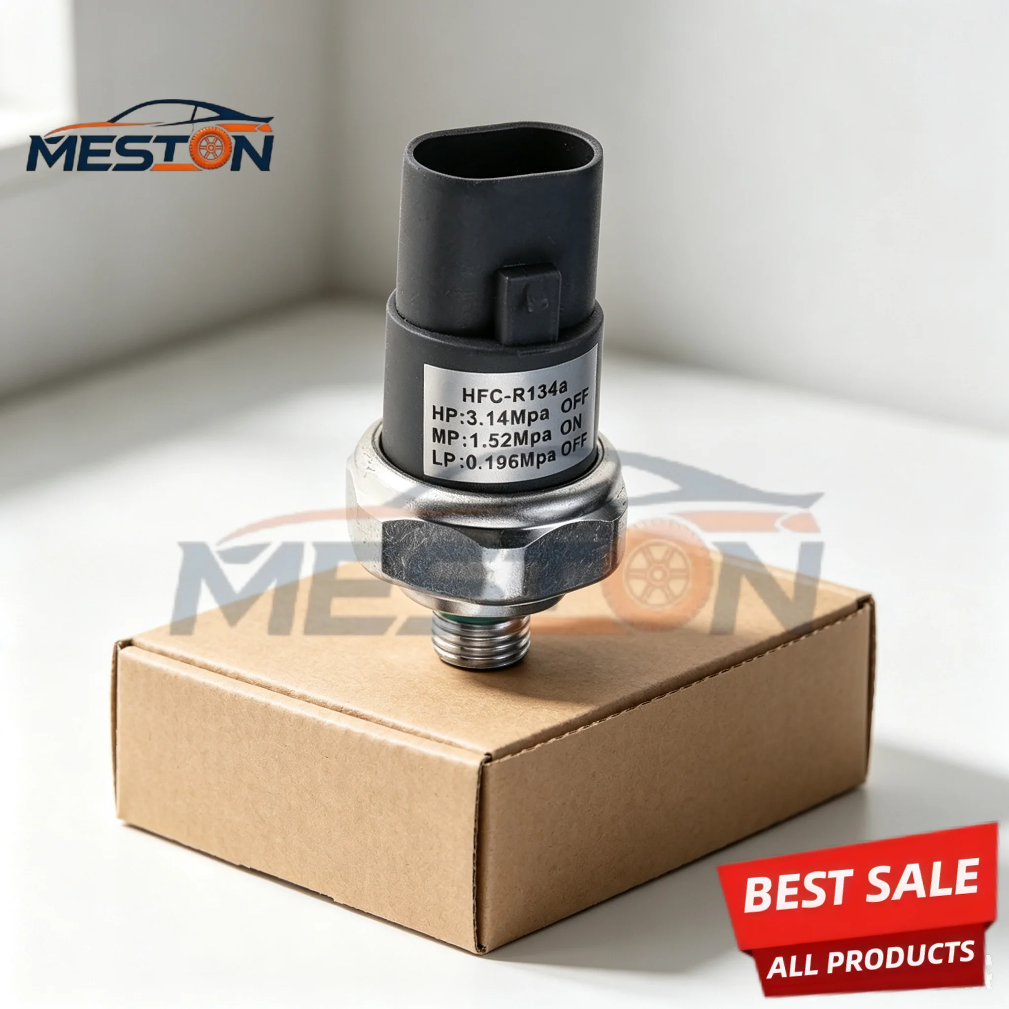 B01A61503 4 Pins A/C Air Condition Pressure Sensor for Mazda 2 3 5 6 CX-7 Toyota Corolla Matrix Prius RAV4 Sienna