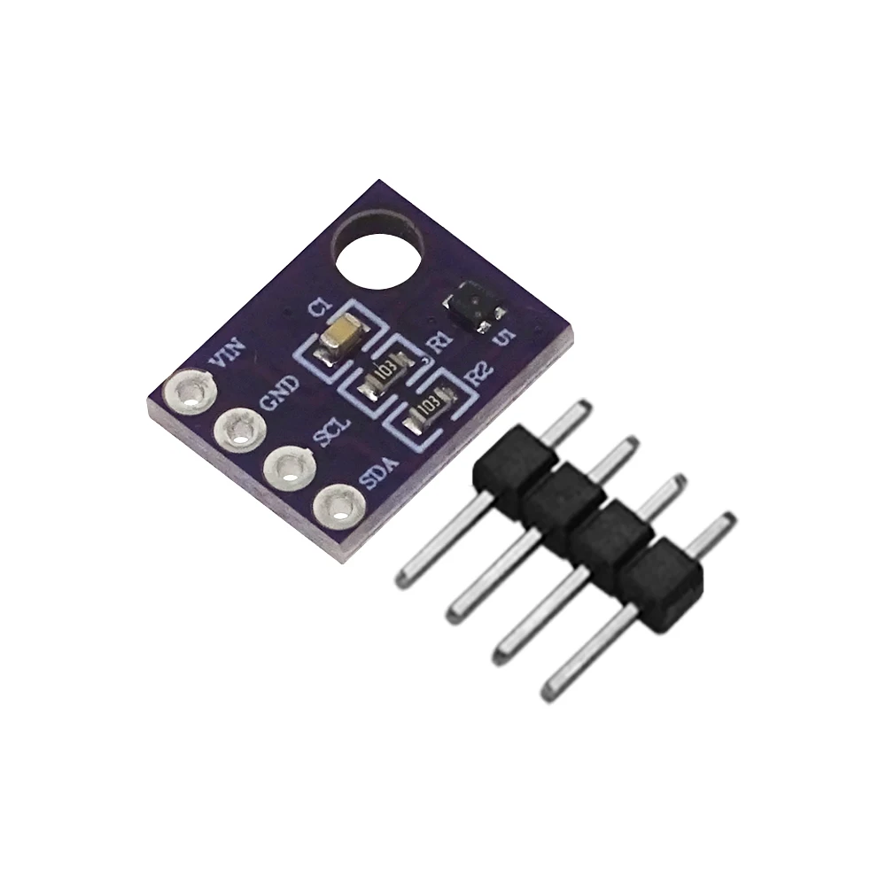 HZWDONE SHT41 Digital Temperature and Humidity Sensor Module I2C Communication High Accuracy GY-SHT41