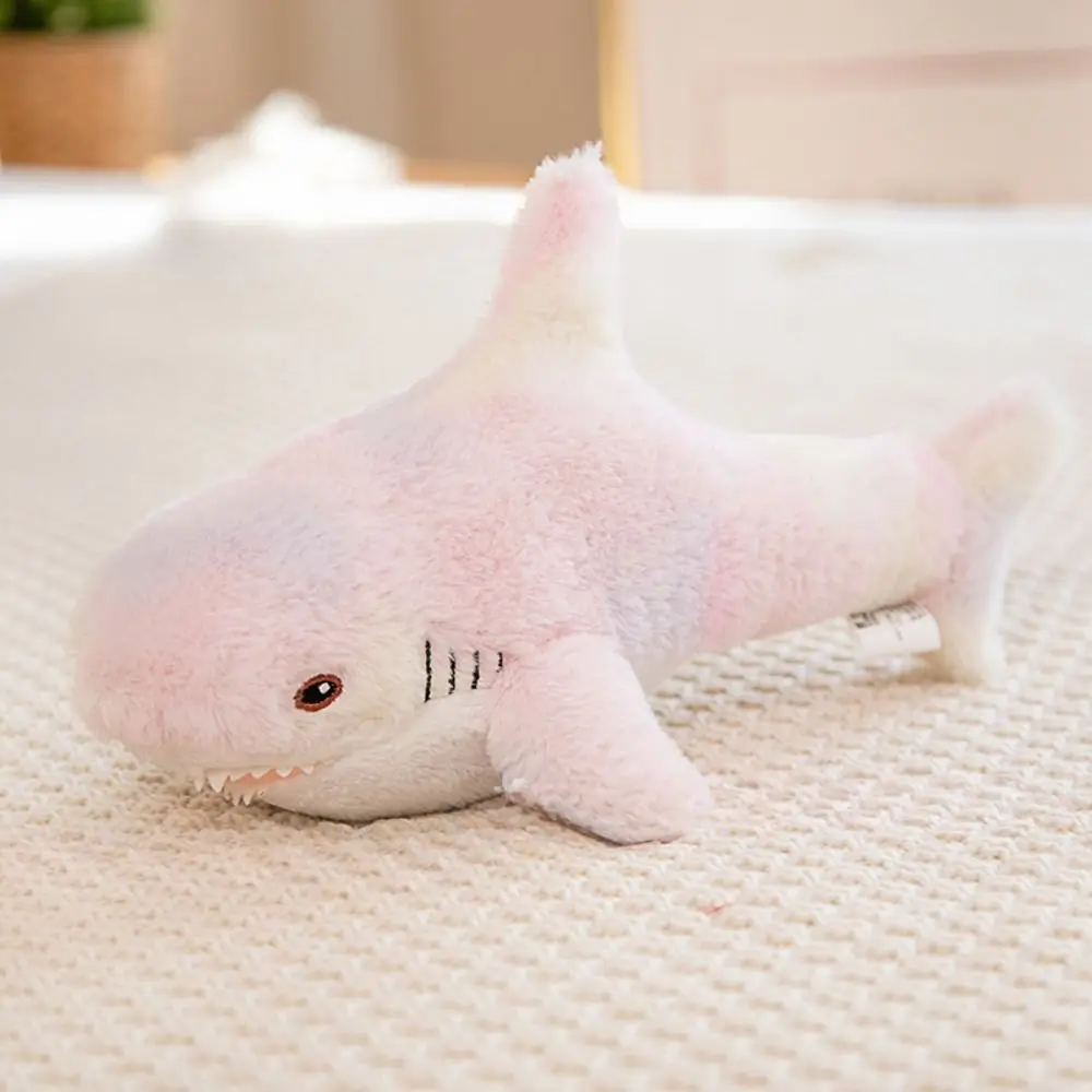 Accompany Toy Animal Cartoon Shark Plush Toy Simulation Giant Shark Pillow Cushion Kawaii Funny Animal Reading Pillow Children