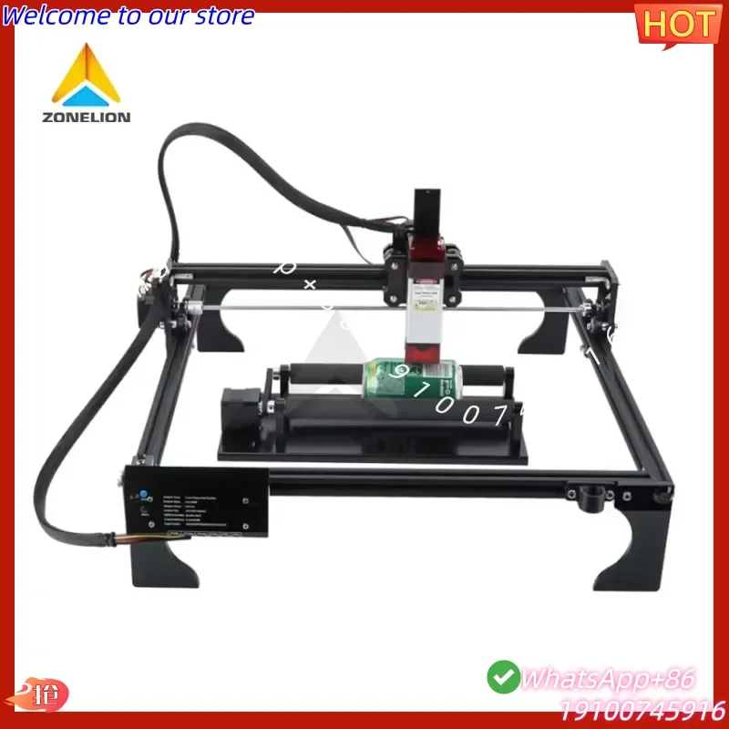 CE Certificate DIY Engraving Cutting Machine for Wood Acrylic Leather Paper Craft Projects Small Business Marking
