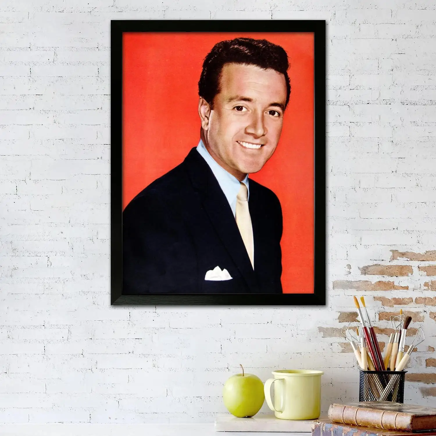 Vic Damone Canvas Art Poster and Wall Art, Picture Print, Modern Family, Bedroom Decor, Posters,Decorative painting