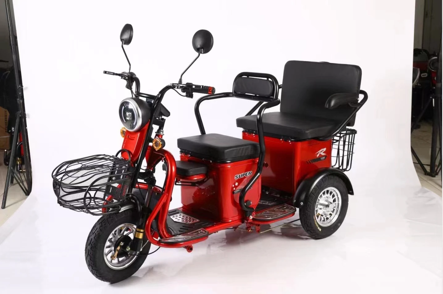 Čína nový styl tři kolo mini  manned elektrický tricycle eulerovo císlo trike pro mobility-impaired lid