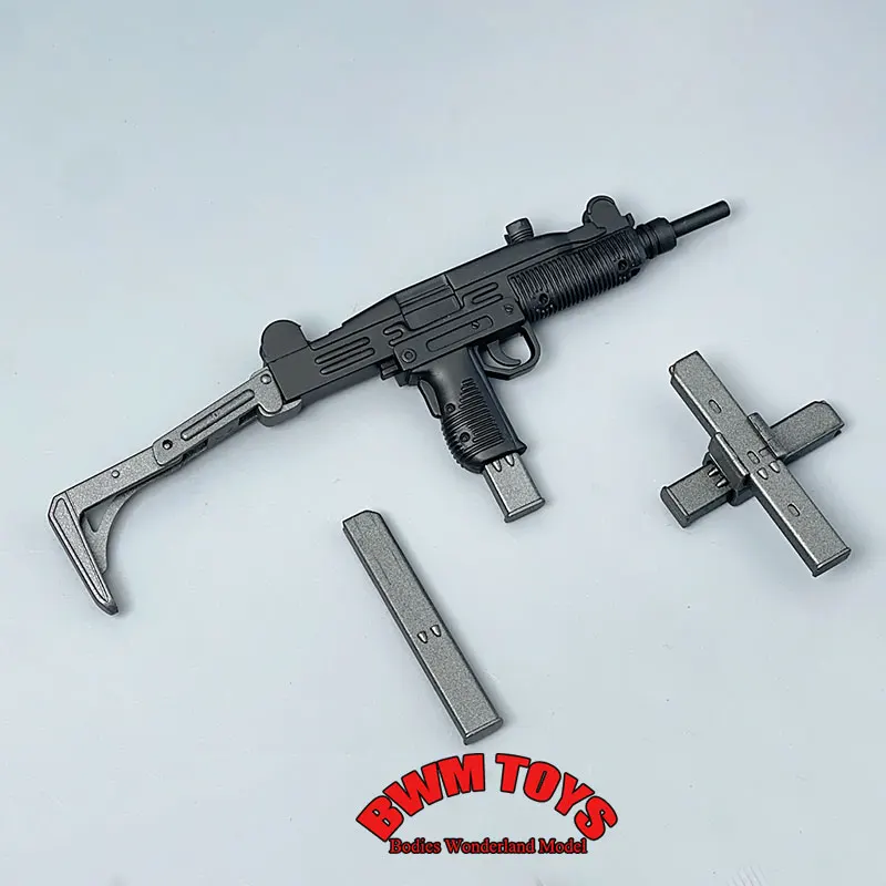 

In Stock 1/6 Scale Soldier Israeli Submachine Gun Model Scene Accessories For 12inch Action Figure Doll Body