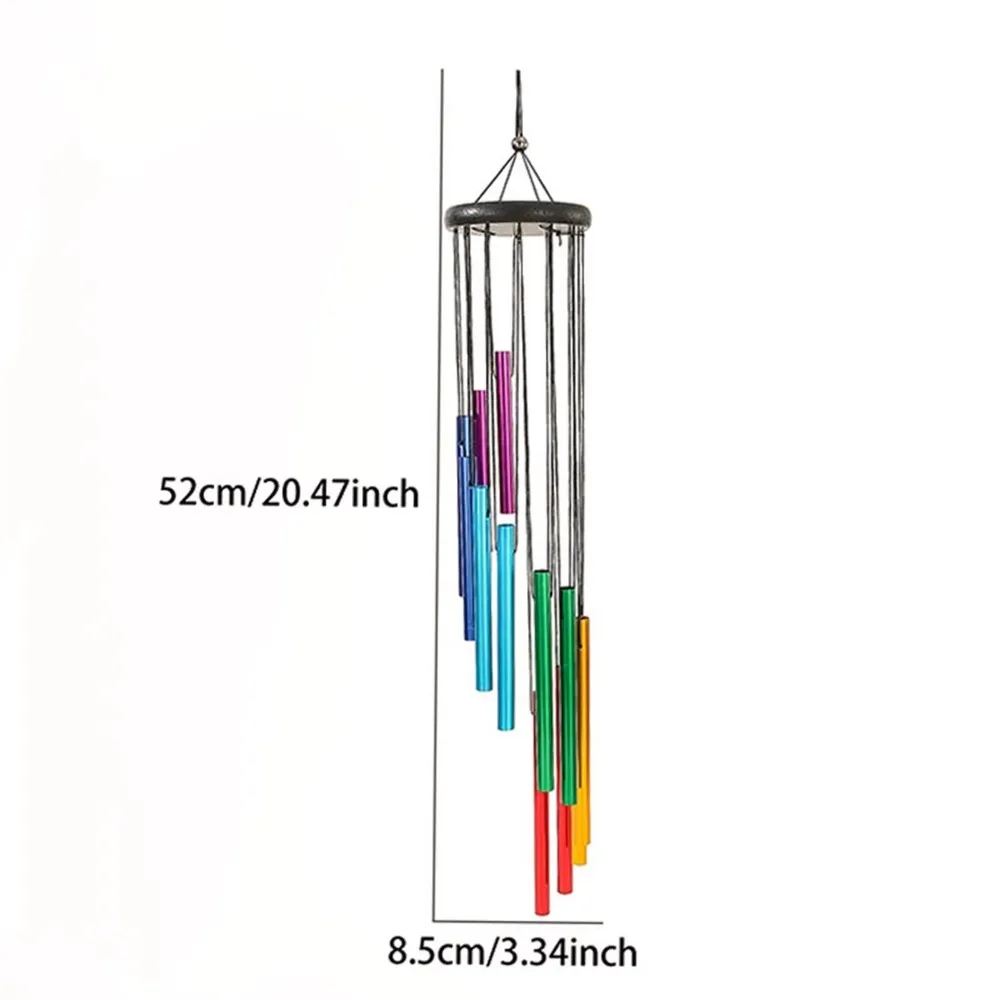 Wind Chimes Aluminum Waterproof Wind Chimes Bells Decor For Home Outdoor Yard Decoration Large Wind Chimes Bells