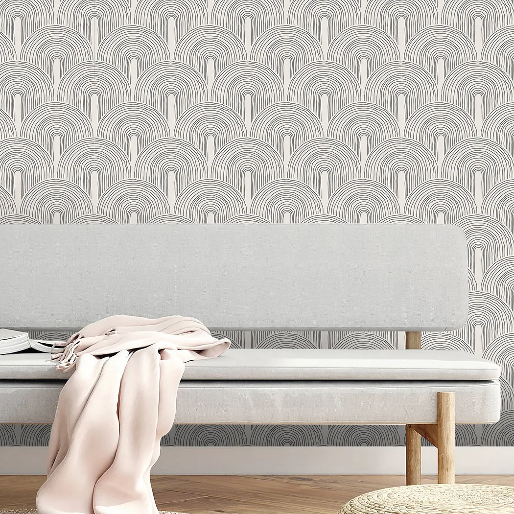 Geometric Arch Peel and Stick Wallpaper Removable Self Adhesive Wallpapers