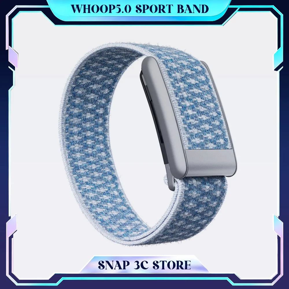 Soft Cashmere Brushed Strap for Whoop5.0 Elastic Nylon Woven Band U-shaped Metal Frame MG Sport Wristband for Whoop PEAK LIFE