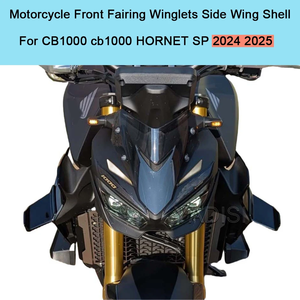 

Передний обтекатель мотоцикла, крылышки, спойлер, защитная крышка, боковое крыло, боковая оболочка для Honda CB1000 CB 1000 HORNET SP 2024 2025