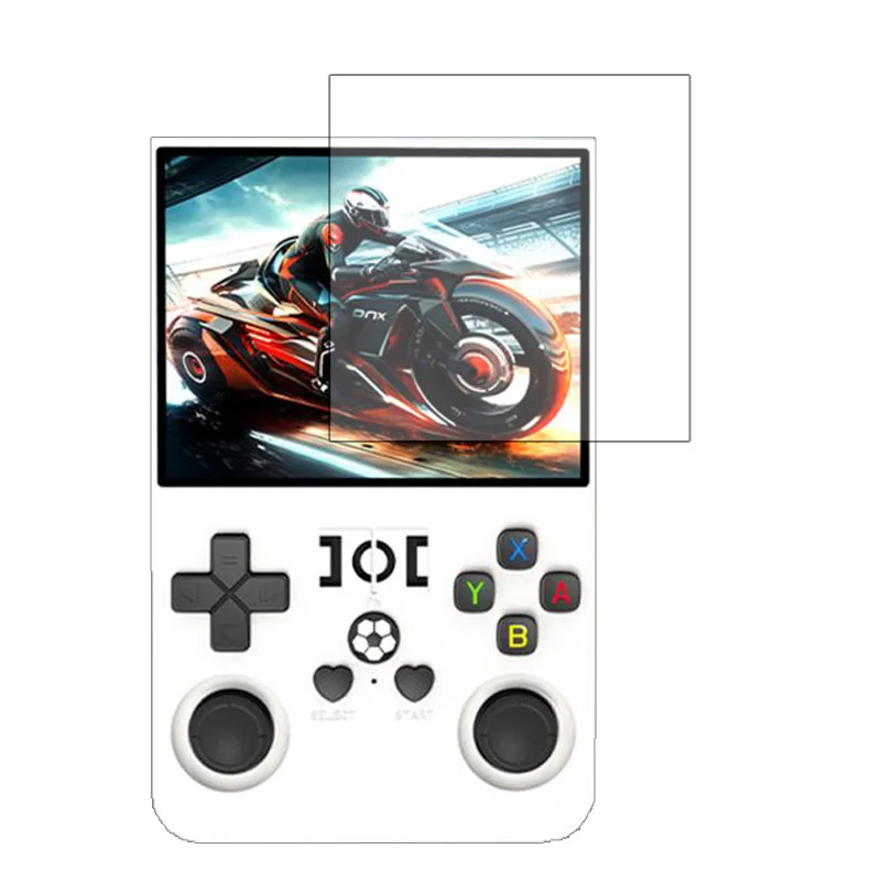 ل R36pro الزجاج المقسى حامي الشاشة الأفلام R36 برو لعبة وحدة التحكم 9H عالية الوضوح واقي للشاشة فيلم الملحقات