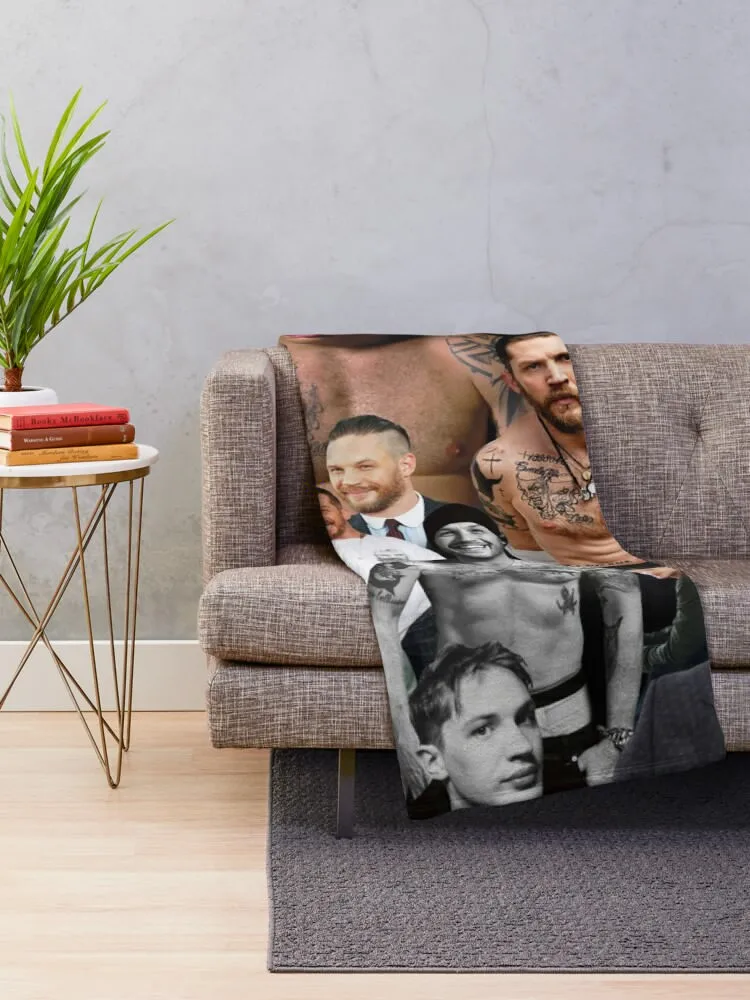 Tom Hardy Throw Blanket manga Decorative Sofas Bed covers Blankets