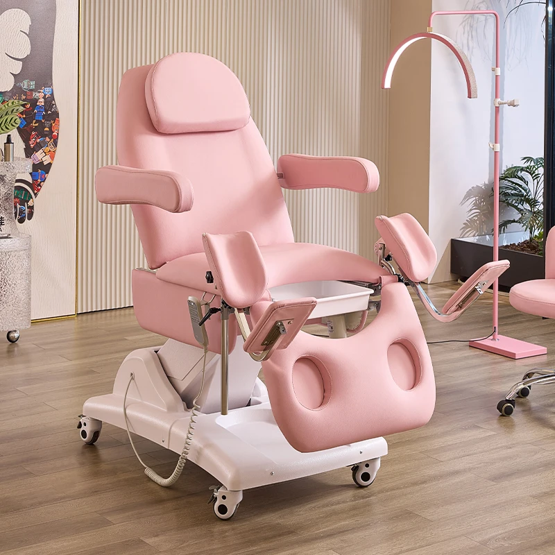 Medical gynecological examination bed Private Care electric lift beauty  maternity outpatient surgery flushing