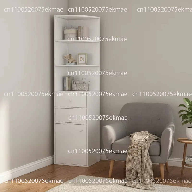 Wall-mounted modern corner locker eco-friendly design large-capacity home furniture apartment living room bedroom