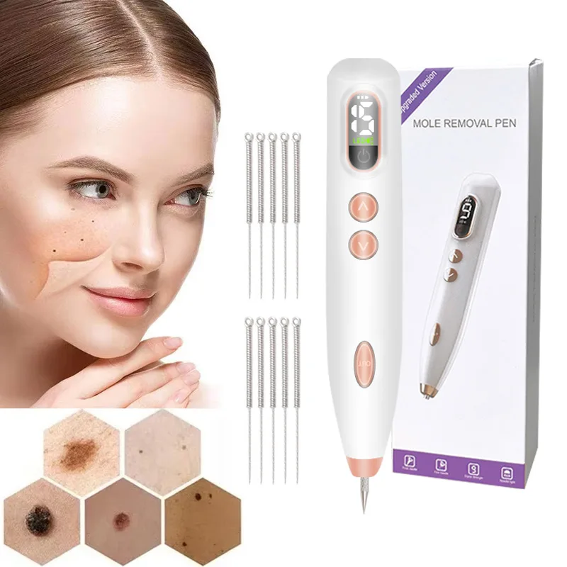 Blackhead Remover พลาสม่าปากกาเลเซอร์ Tattoo Skin Tag Removal Skin Care ทําความสะอาดผิวหน้า Mole Wart กระจุดสิวสิว Remover