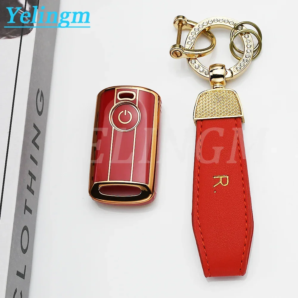 For YAMAHA NVX155 QBIX AEROX JAUNS XMAX300 XMax 125 309 250 300 Tricity Nmax 125 2020-2022 TPU New Cover Key Case