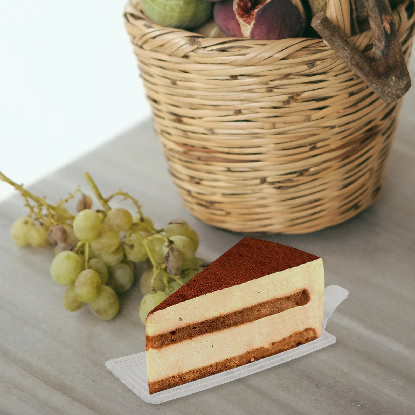 

100 шт. прокладки Mousto на день рождения, держатель для торта, прямоугольные пластиковые основания с ручкой