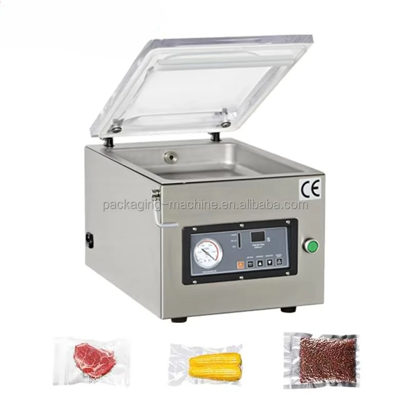 Auto Meat Vacuum Packaging MachineVM300TE/A Vacuum Packing Machine with Stainless Steel Semi-