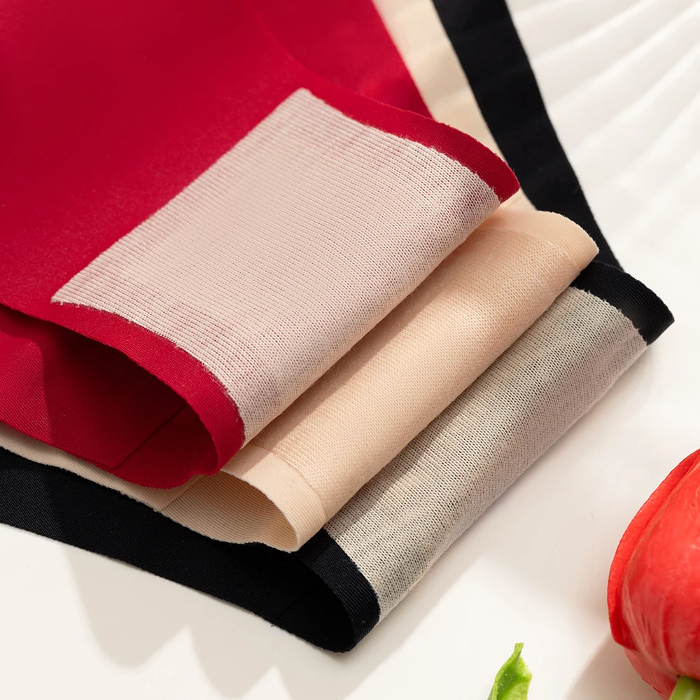 WamSteps-Conjunto de 3 piezas para mujer, bragas sin costuras, ropa interior Sexy con volantes, Bikinis femeninos, bragas cómodas, lencería de XS-L