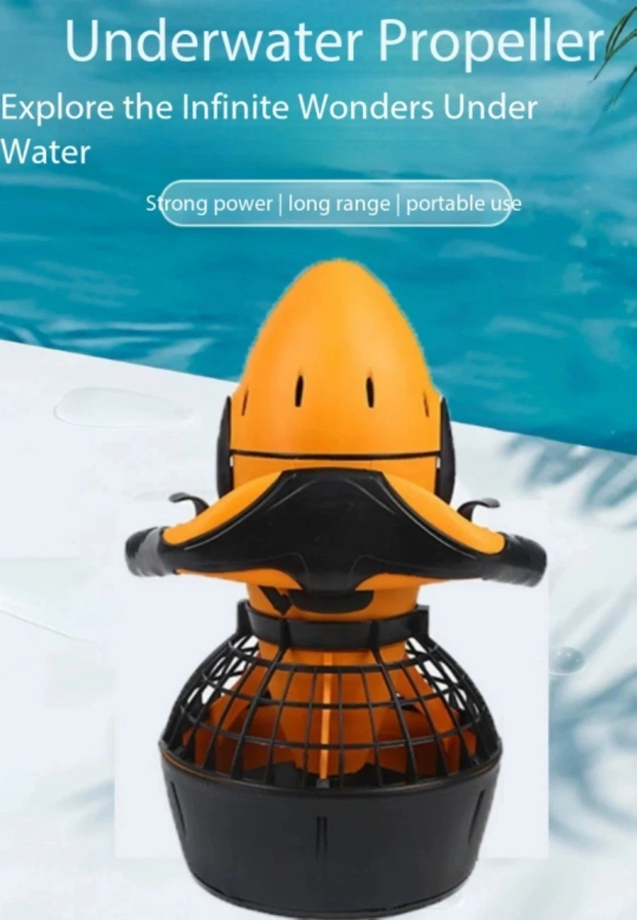 Underwater Sea Scooters Dual Speeds Underwater Propeller Scuba Diving Booster 300W