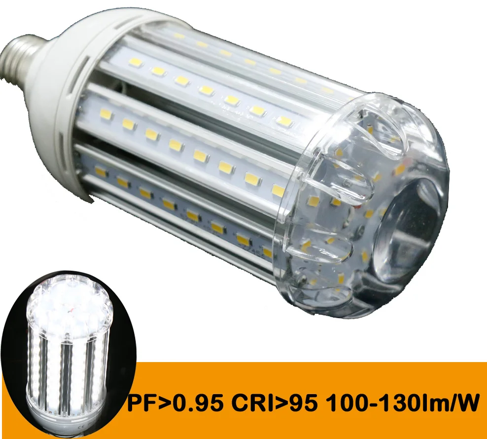 Imagem -02 - Lâmpadas de Milho Led Ultra Brilhante Alto Cri ra 95 Mais 30w Ac85265v E27 3000k 6000k 30003500lm Jardim Cozinha Quarto