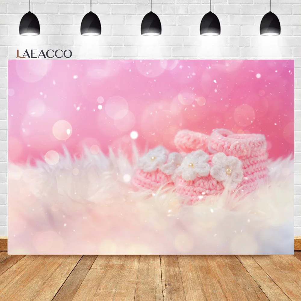 Laeacco Baby Shower Backgrounds Blue Sky White Clouds Stars Flowers Newborn Photography Backdrops Birthday Photocall Photobooth