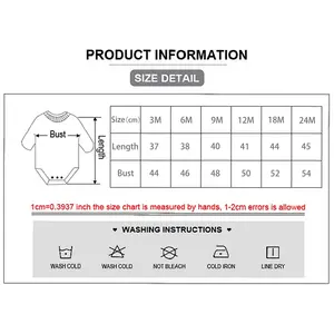 Recém-nascido Branco Manga Curta Onesies, Roupas de Bebé Menino, Casual Cozy Home Clothes, Bonito Toddler Romper, 0 a 24 meses, Atacado, Novo 10 principais vendas roupas de bebe no atacado - №3