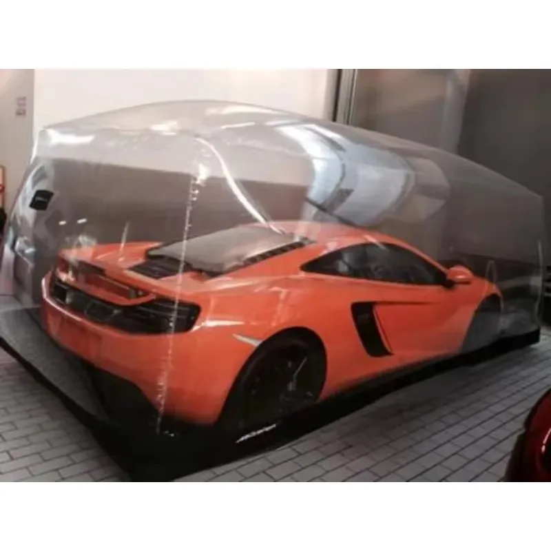 Outdoor Waterproof Inflatable Hail Proof Car Cover Custom Paint Car Cover Shelter Tent Bubble Tent