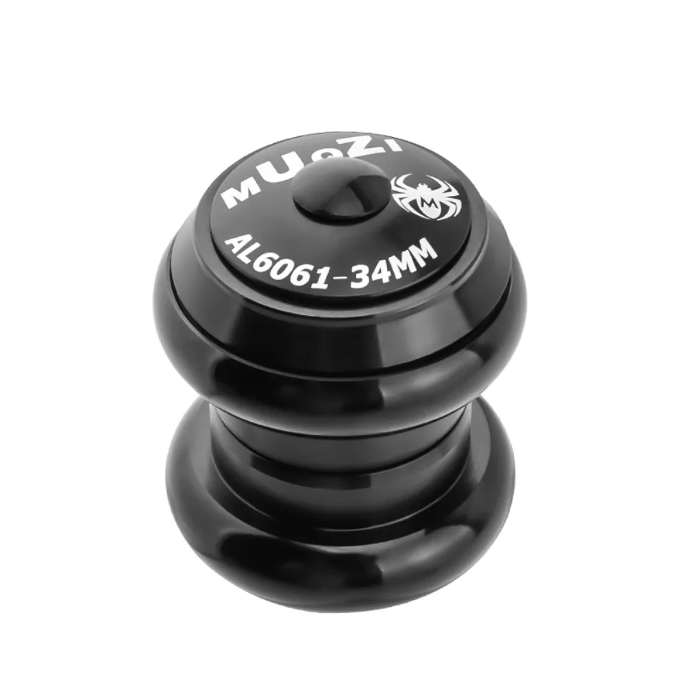 Aluminum Alloy Bicycle Headset 28.6mm Threadless Fork 34MM Semi Integrated Headset Steering Cups Stable Road Bicycle Headset