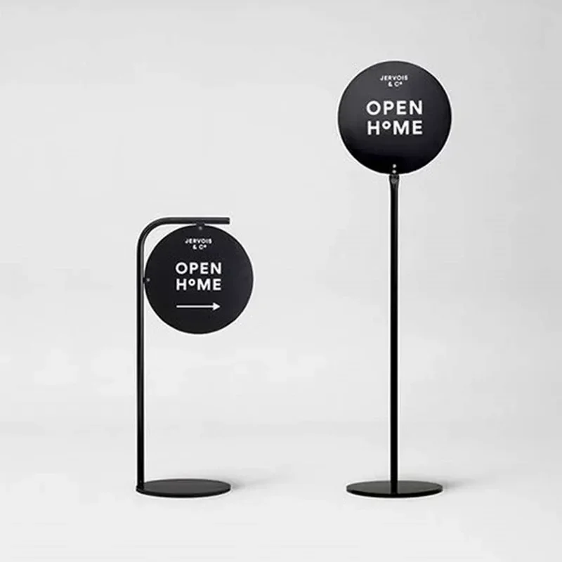 JMZ Floor Standing Sign Holder Vertical Display Stand for Business Office Shop Acrylic Poster Frame A4 A3 Size Fits Standard