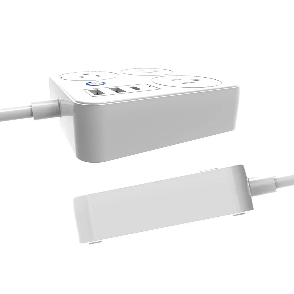 New socket WiFi Power Strip Multi Plug With 4 Plug 4USB Port Compatible With alexa google home Smart home Tuya Smart