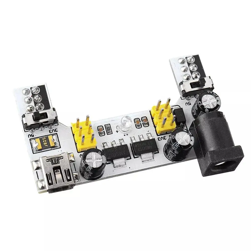 Netzteil Breadboard 830 / 400 punkt MB102 5V/3,3 V DC Regler