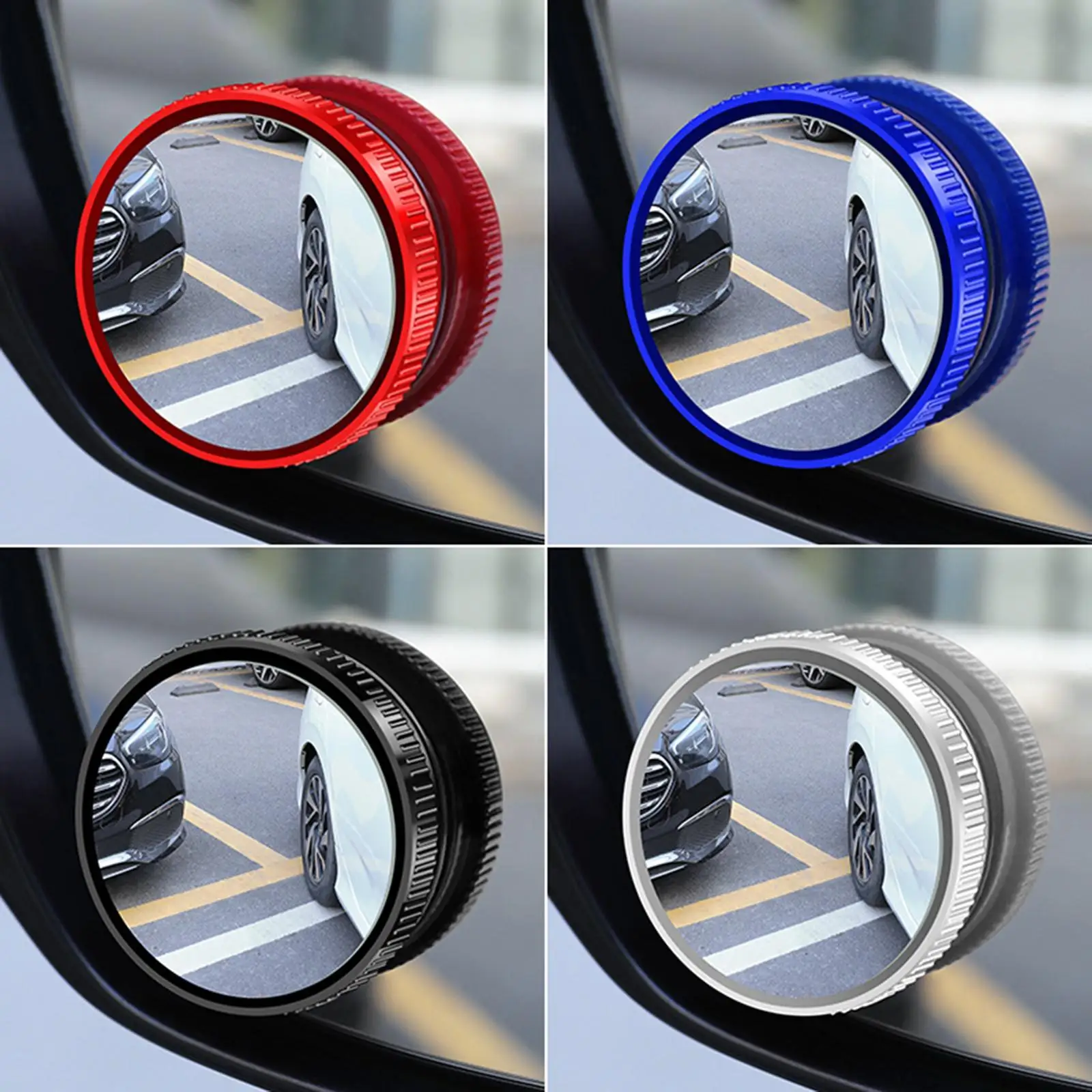 

Waterproof Round Rear View Convex Mirror Durable Blind Spot Car Mirror for Trucks Safe Driving Vision