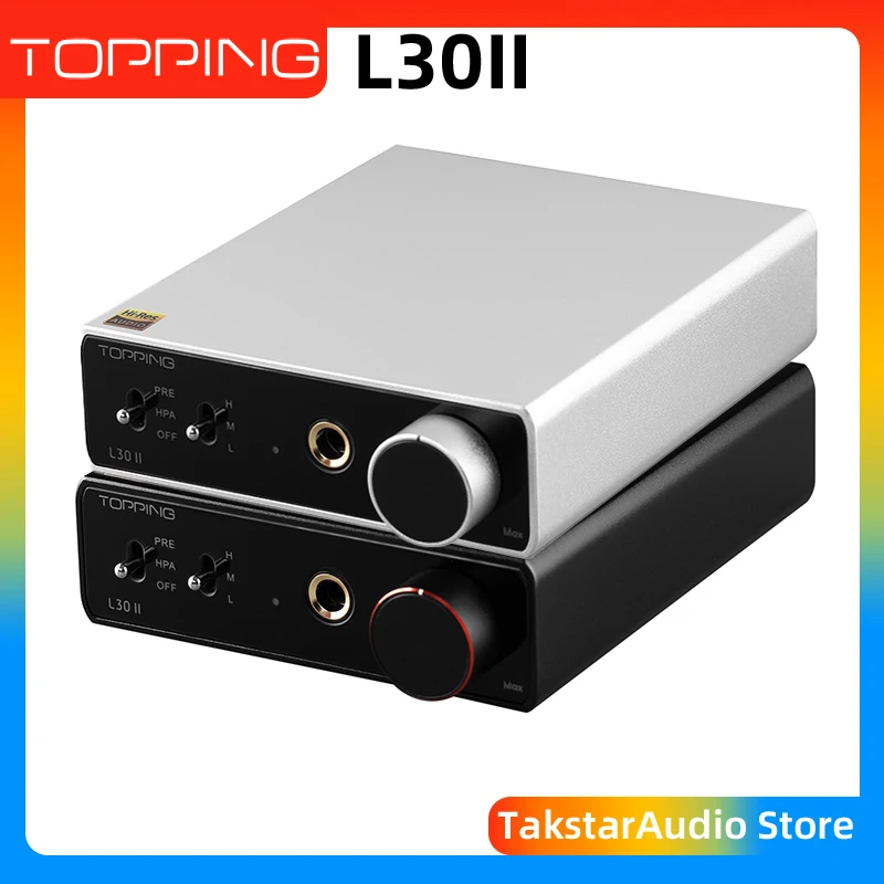 TOPPING L30II NFCA Headphone Amplifier Hi-Res Audio 560mW×2 AMP L30 II